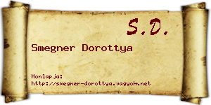 Smegner Dorottya névjegykártya